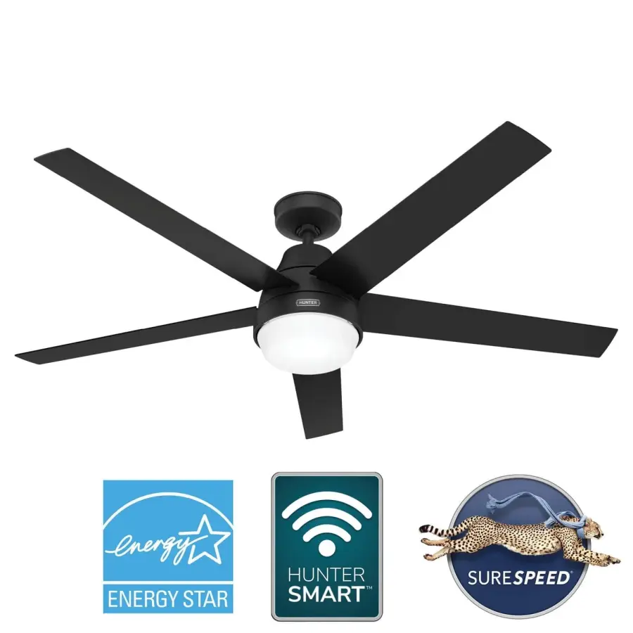Aerodyne Indoor Smart Fan ENERGY STAR with LED Light 60 inch with Remote - Image 31