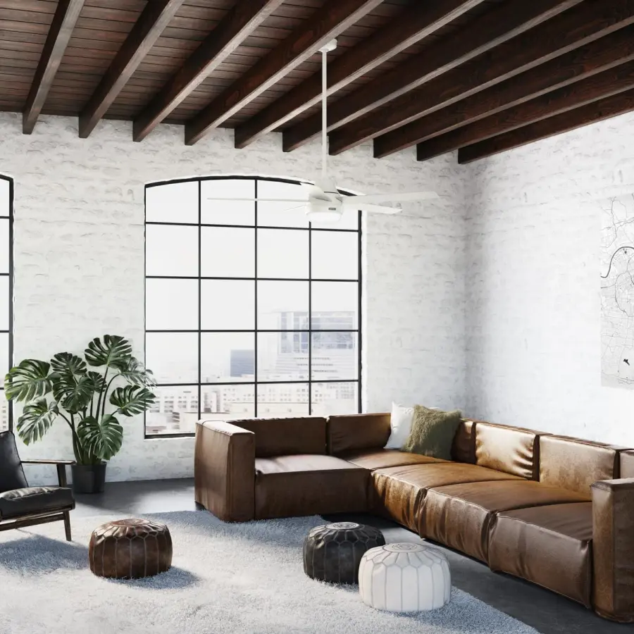 Aerodyne Indoor Smart Fan ENERGY STAR with LED Light 60 inch with Remote - Image 5