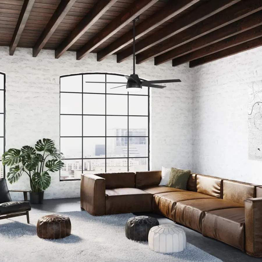 Aerodyne Indoor Smart Fan ENERGY STAR with LED Light 60 inch with Remote - Image 6