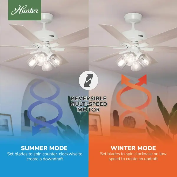 Fonthill Indoor HunterExpress with LED Light 52 inch with remote - Image 20