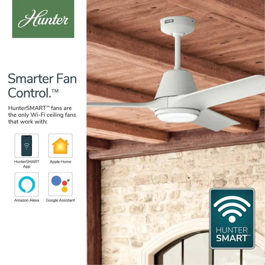 Aeronaut Outdoor Smart Fan with LED Light 52 inch with Remote - Image 72