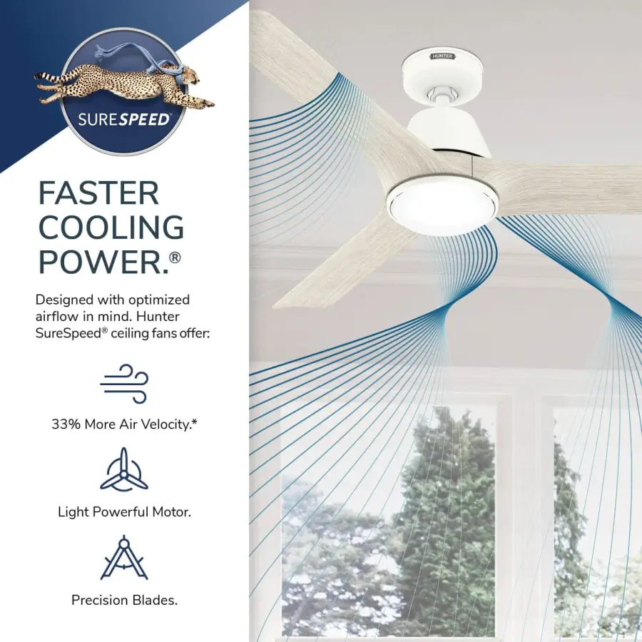 Aeronaut Outdoor Smart Fan with LED Light 52 inch with Remote - Image 77