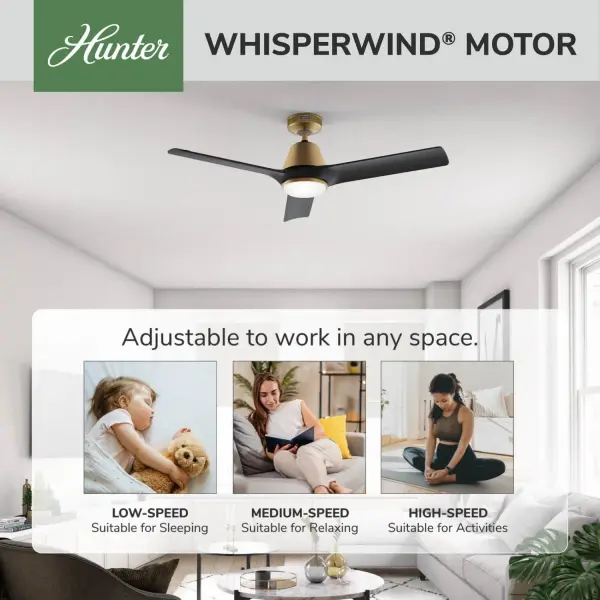 Aeronaut Outdoor Smart Fan with LED Light 52 inch with Remote - Image 79