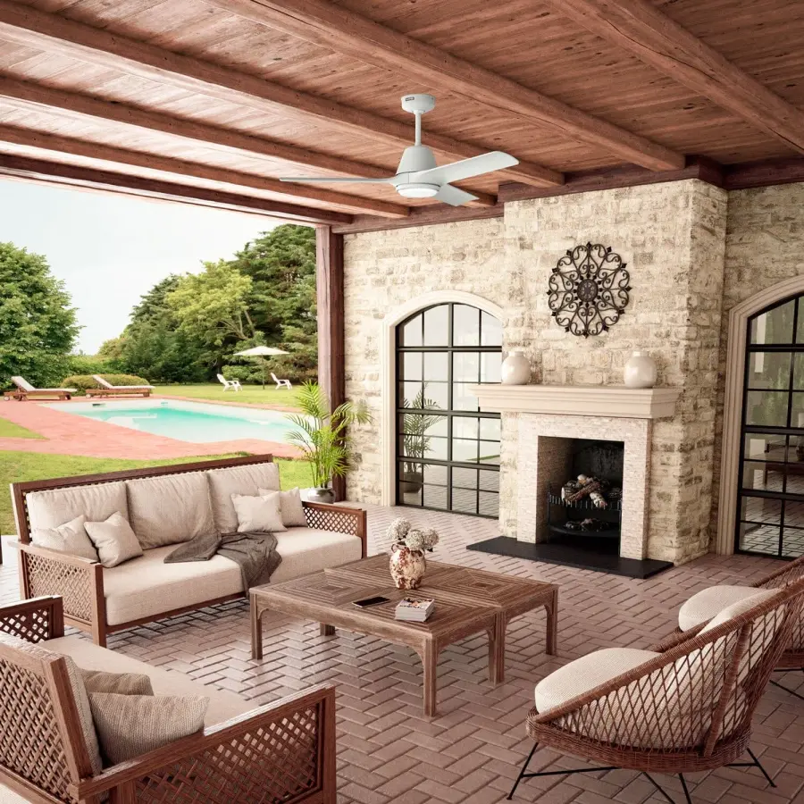 Aeronaut Outdoor Smart Fan with LED Light 52 inch with Remote - Image 10