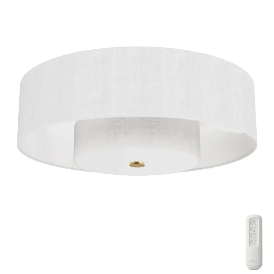 Brookside Jasmine Roth Indoor Fandelier with LED Light 30 inch with remote - Image 2