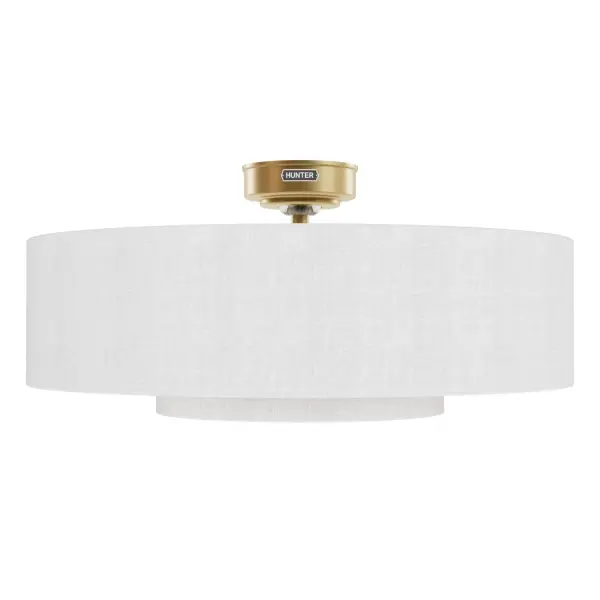 Brookside Jasmine Roth Indoor Fandelier with LED Light 30 inch with remote - Image 4