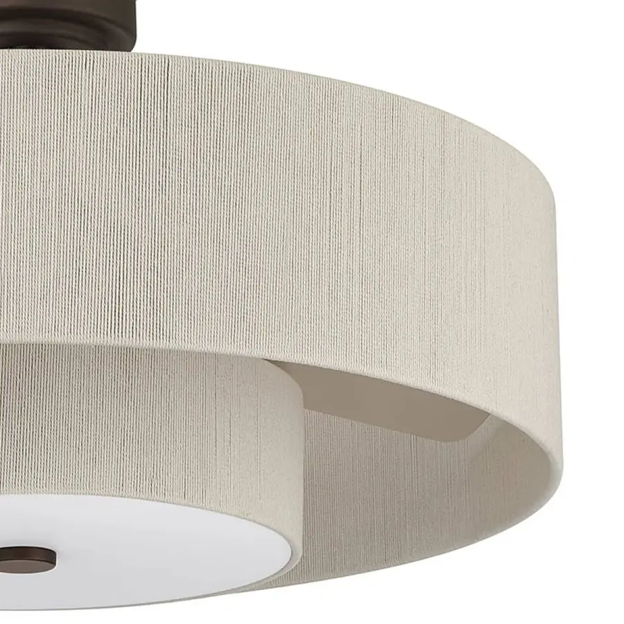 Brookside Jasmine Roth Indoor Fandelier with LED Light 30 inch with remote - Image 44