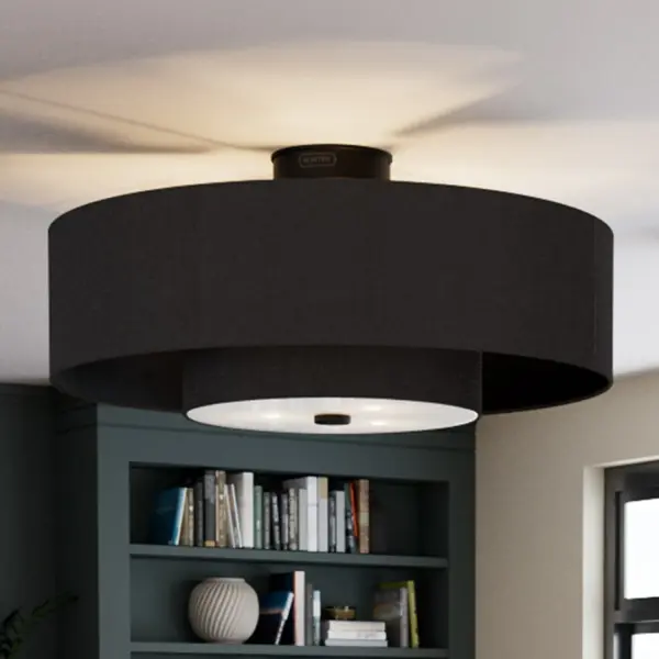 Brookside Jasmine Roth Indoor Fandelier with LED Light 30 inch with remote - Image 9