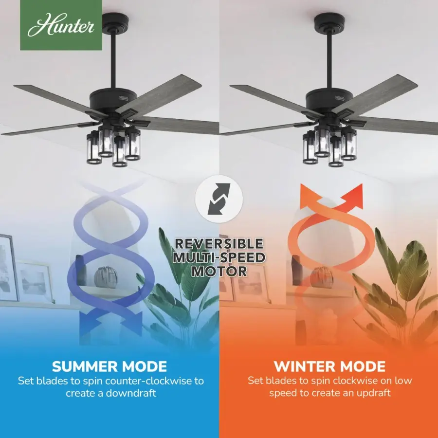 Astwood II Indoor with LED Light 52 inch with remote - Image 13