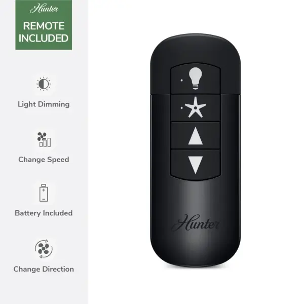 Astwood II Indoor with LED Light 52 inch with remote - Image 14