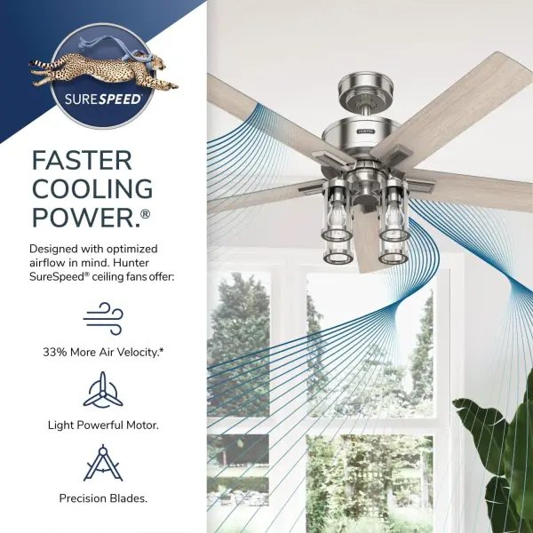 Astwood II Indoor with LED Light 52 inch with remote - Image 35