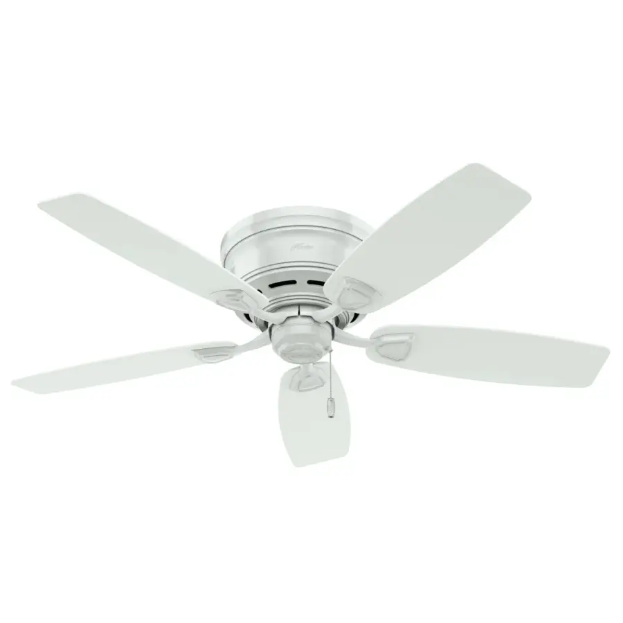 Sea Wind 48" Ceiling Fan in White - Image 1