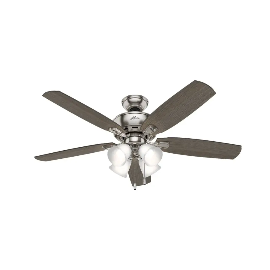 Amberlin 52" Ceiling Fan with Light in Noble Bronze - Image 1