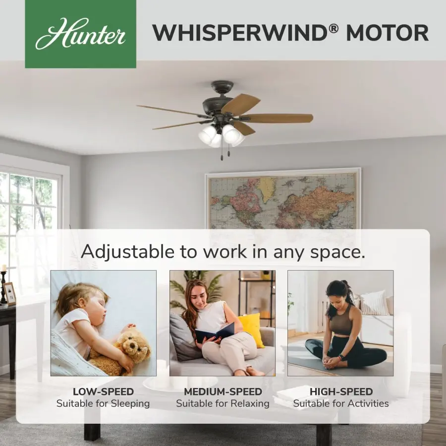 Amberlin with 4 LED Lights 52 inch - Image 46