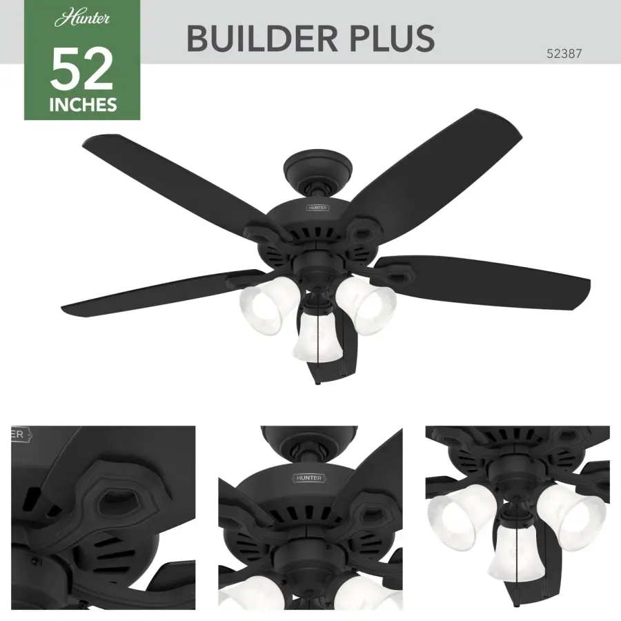 Builder Plus with 3 Lights 52 inch - Image 12