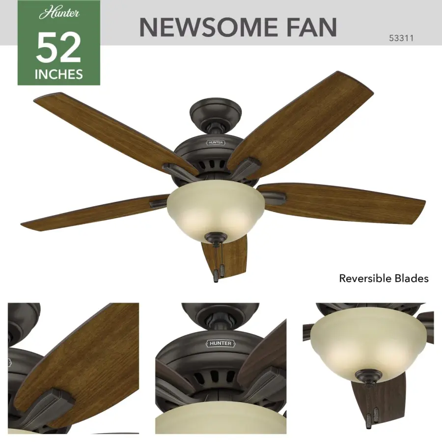 Newsome with Light 52 inch - Image 11