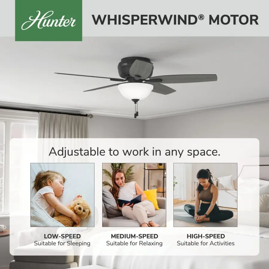 Newsome Low Profile with Light 52 inch - Image 67