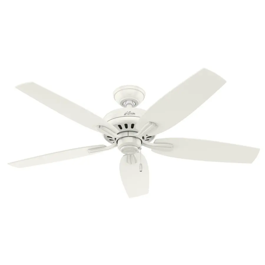 Newsome 52" Ceiling Fan in Fresh White - Image 1