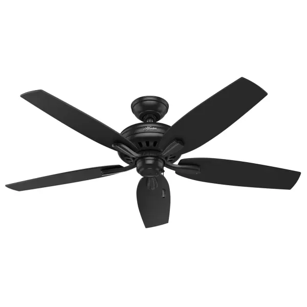 The Newsome 52" ceiling fan delivers exceptional airflow for outdoor spaces with its damp-rated construction and WhisperWind motor. Clean traditional styling with reversible blades offers versatility for any patio or covered outdoor area.