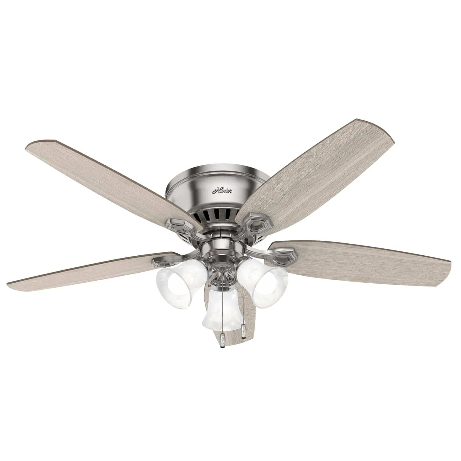 Hunter Builder 52" Low Profile Ceiling Fan with Light