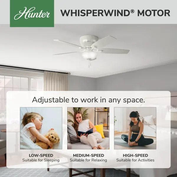 Kenbridge Low Profile with LED Light 52 inch - Image 51