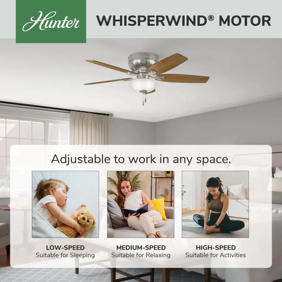 Kenbridge Low Profile with LED Light 52 inch - Image 52