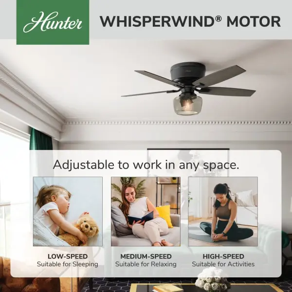 Bennett Low Profile with Light 52 inch - Image 19