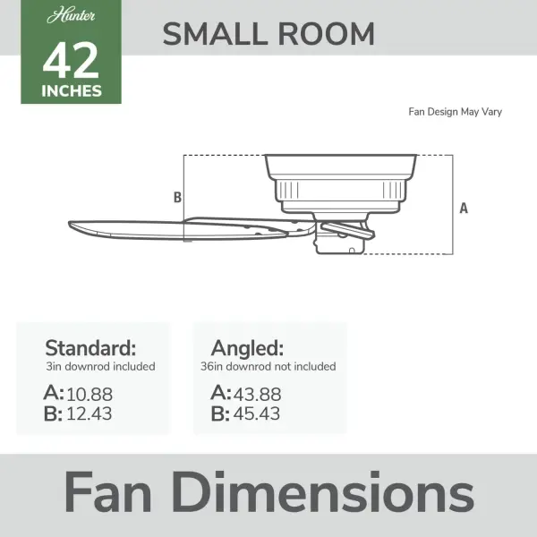 Builder Elite 42" Ceiling Fan in Matte Black - Image 13