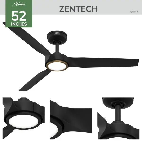 ZenTech 3 Blade Outdoor Smart Fan 52 inch - Image 6