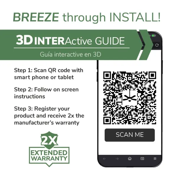 Malden Jasmine Roth Indoor 52inch with LED and Remote - Image 33