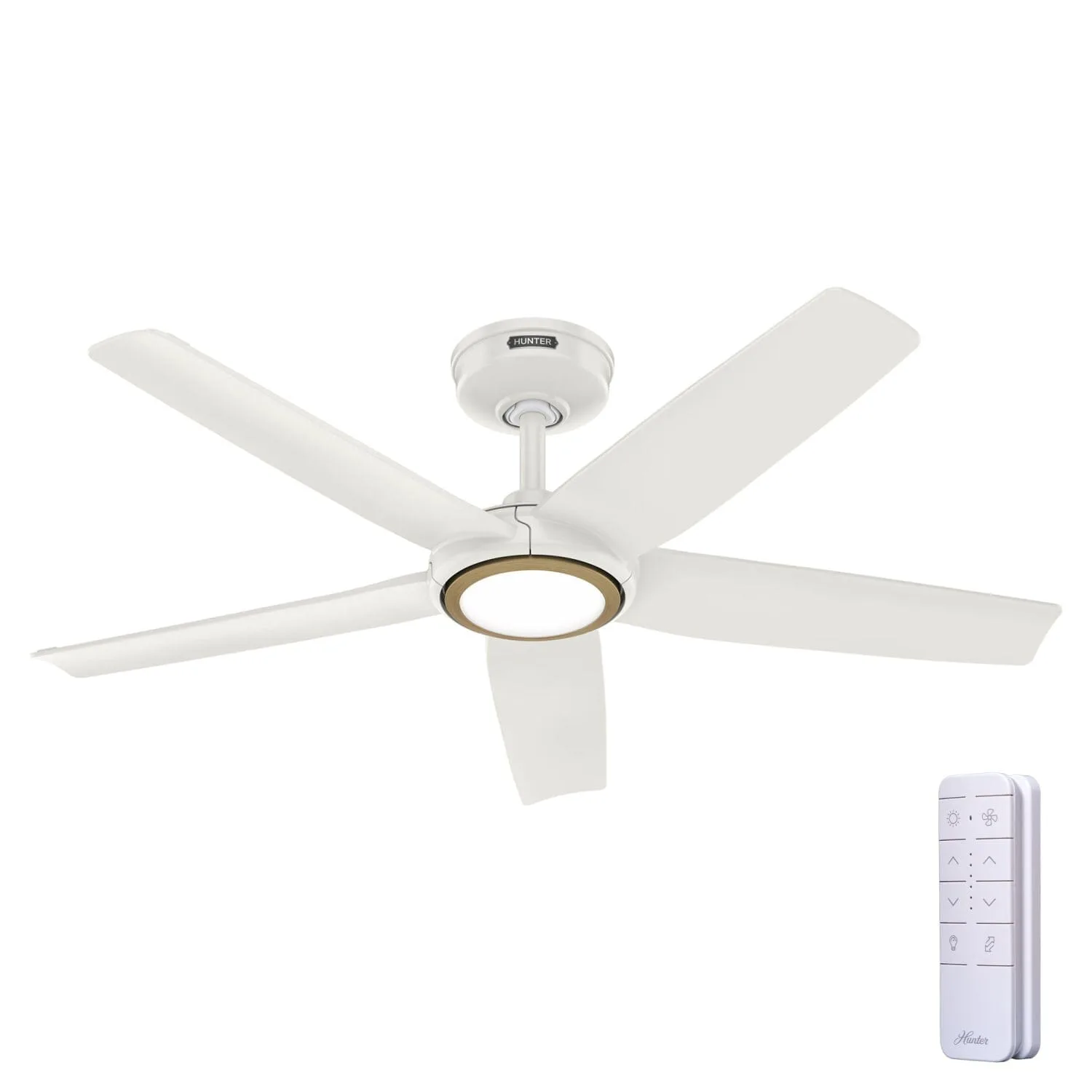 Zentech 44" Ceiling Fan in Matte Black