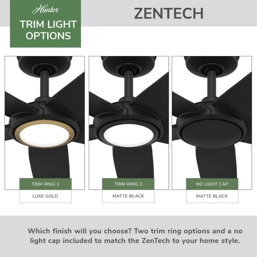 ZenTech 5 Blade Indoor/Outdoor Smart Fan 44in - Image 45