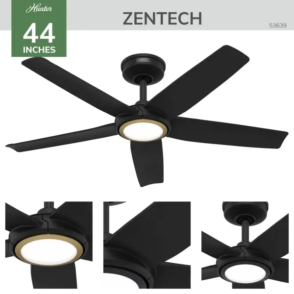ZenTech 5 Blade Indoor/Outdoor Smart Fan 44in - Image 6