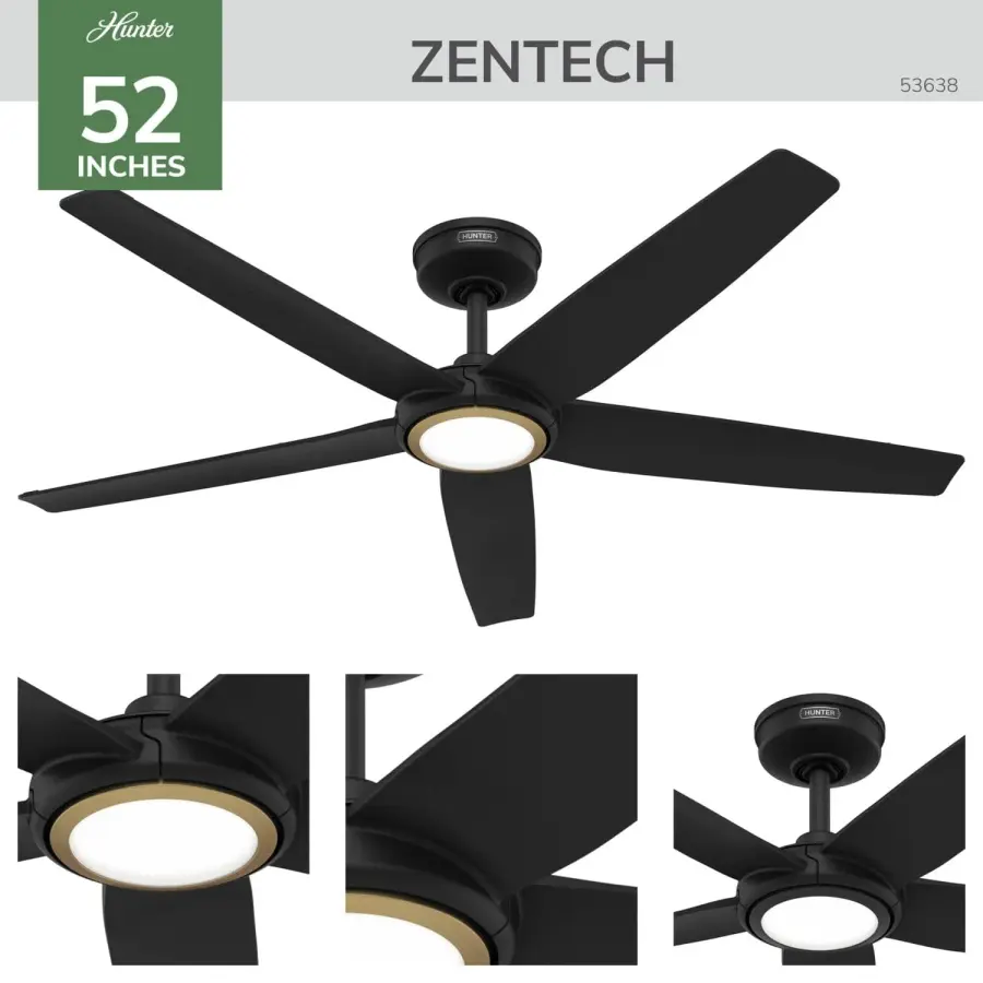 ZenTech 5 Blade Outdoor Smart Fan 52 inch - Image 5