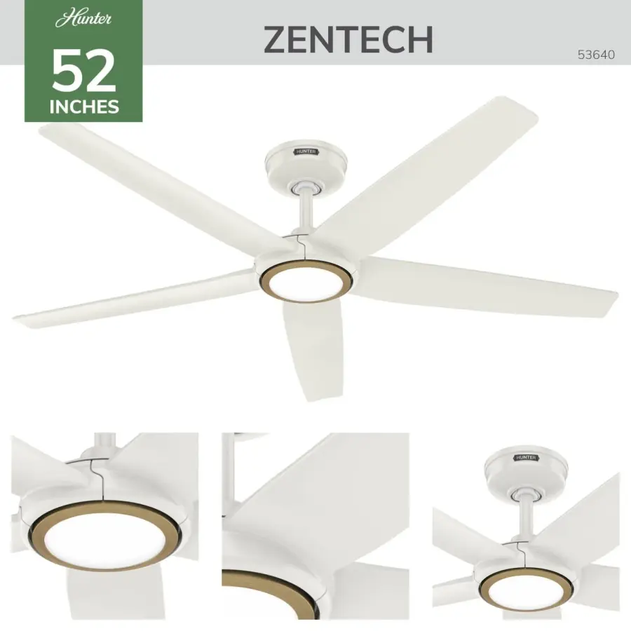 ZenTech 5 Blade Outdoor Smart Fan 52 inch - Image 6