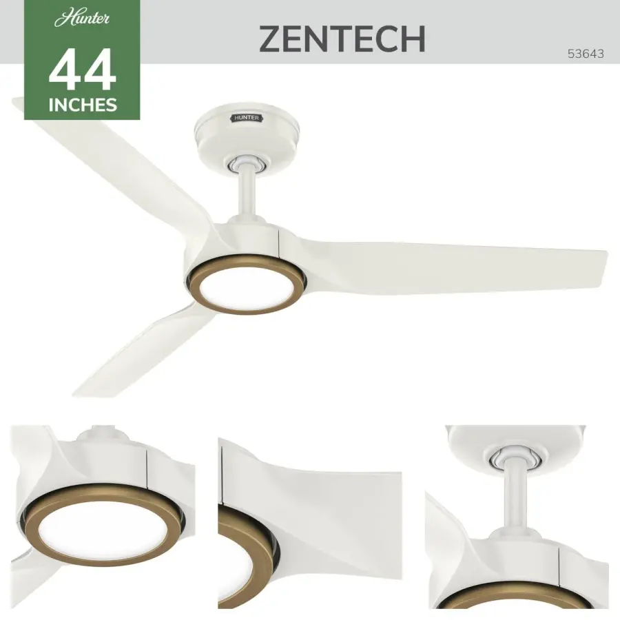 ZenTech 3 Blade Indoor/Outdoor Smart Fan 44in - Image 5