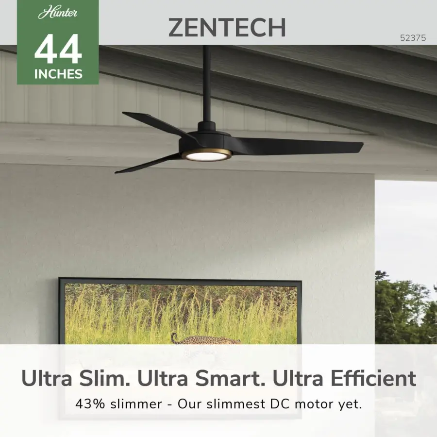 ZenTech 3 Blade Indoor/Outdoor Smart Fan 44in - Image 44