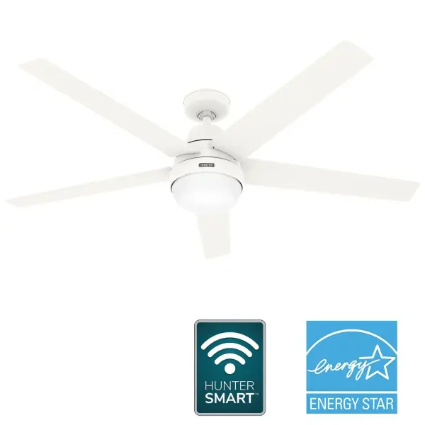 Aerodyne Indoor Smart Fan Energy Star with LED and Reversible Blades and Remote 60 inch - Image 50