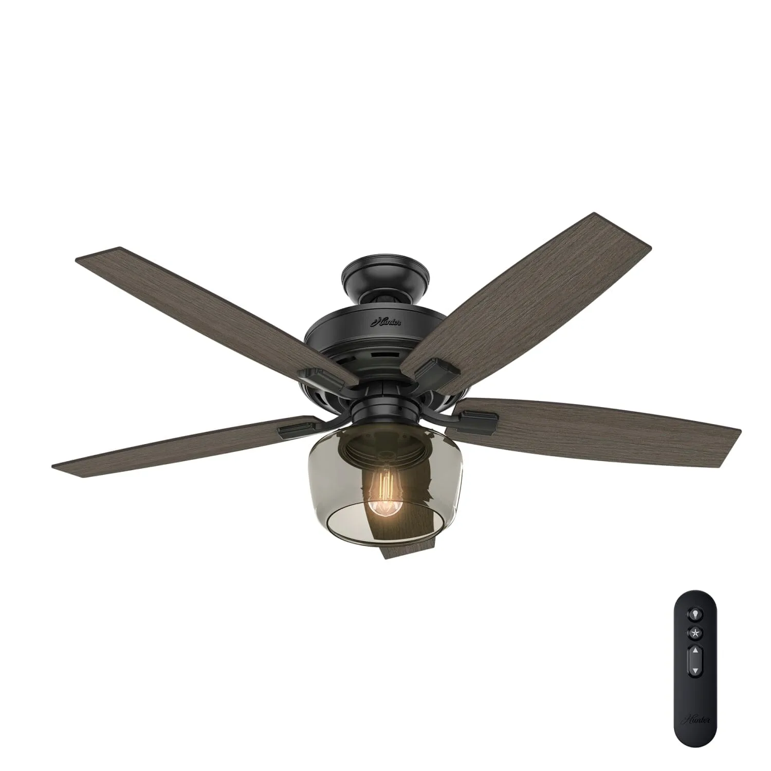 Bennett 52" Ceiling Fan in Matte Black