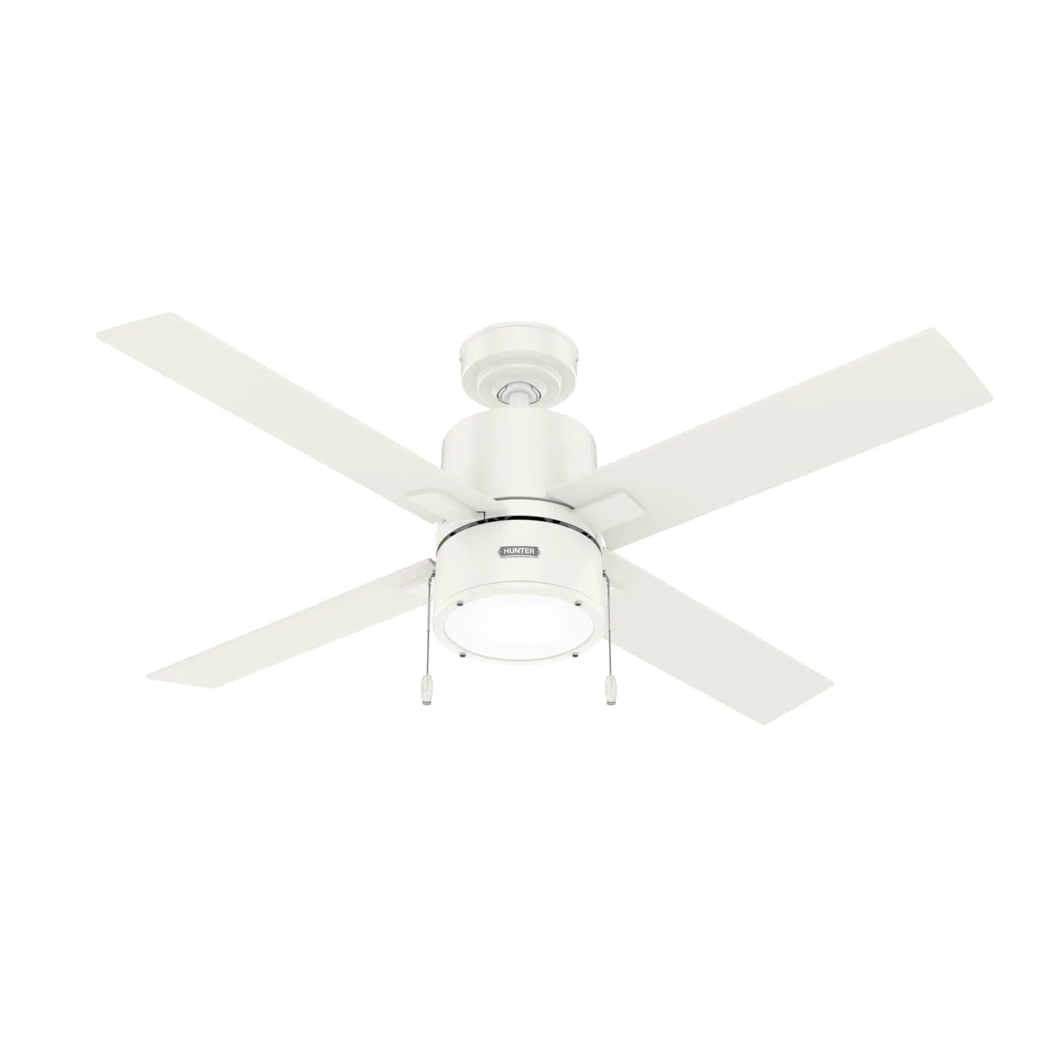 Beck 52" Ceiling Fan with LED Light in Brushed Nickel