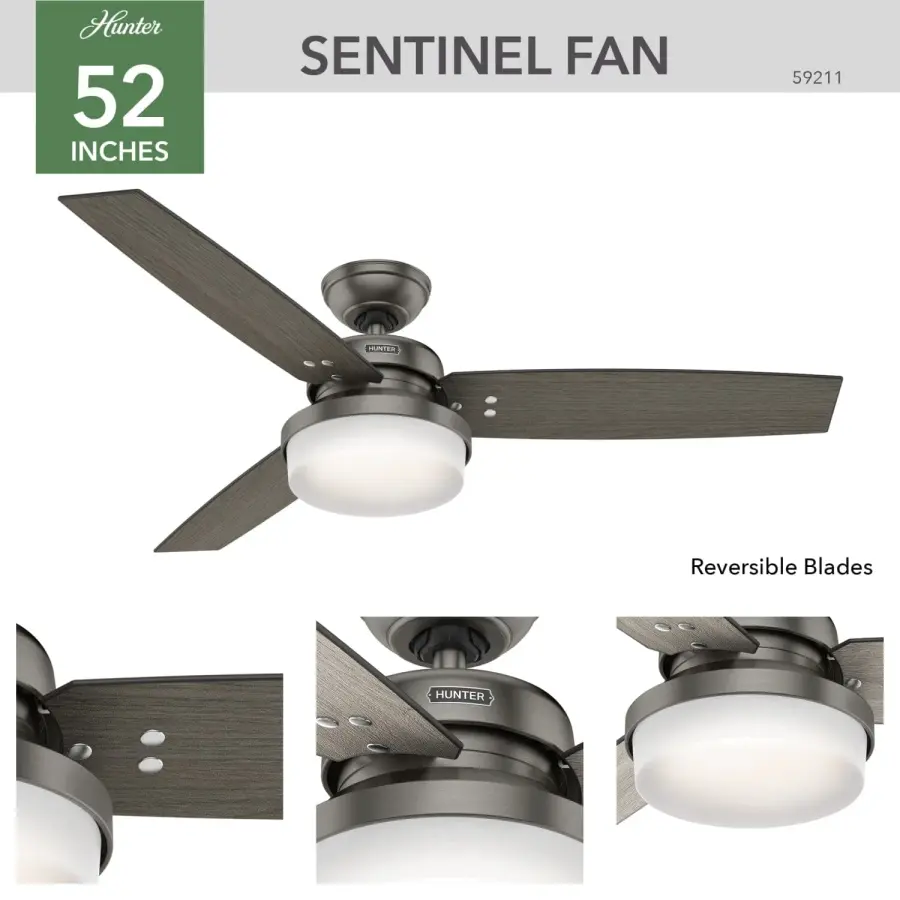 Sentinel with LED Light 52 inch - Image 6