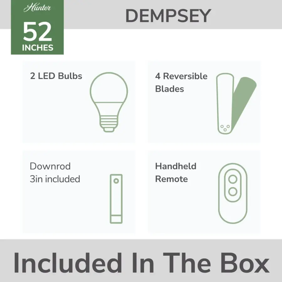 Dempsey with Light 52 inch - Image 40