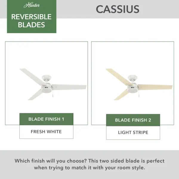 Cassius 52" Ceiling Fan in Matte Silver - Image 97