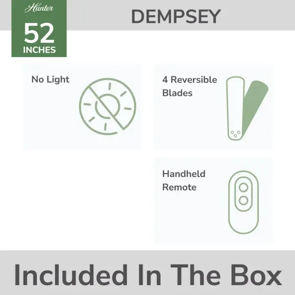 Dempsey Low Profile 52 inch - Image 25