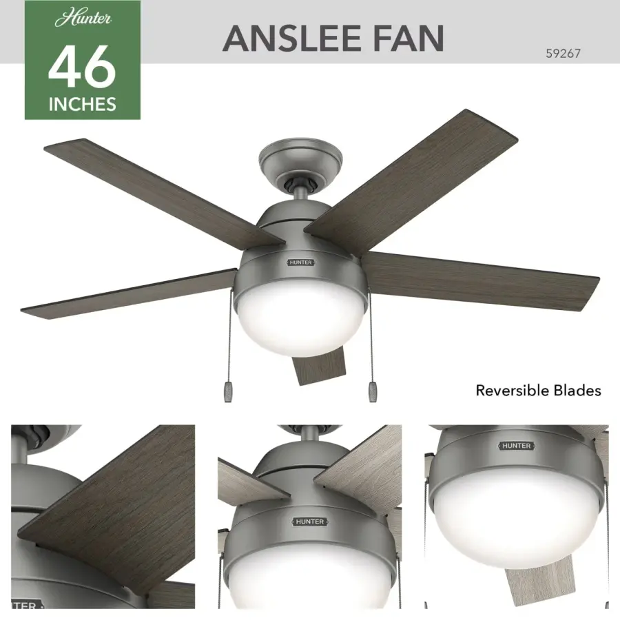 Anslee with LED Light 46 inch - Image 4