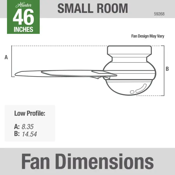 Anslee Low Profile with LED Light 46 inch - Image 26