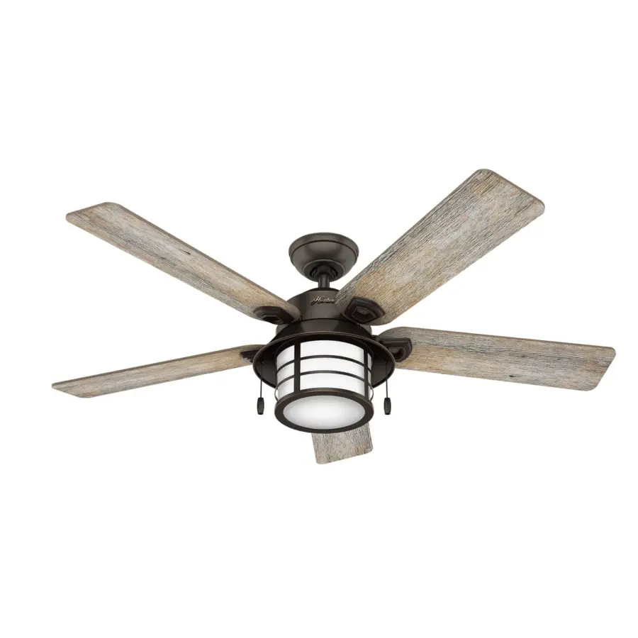 Key Biscayne 54" Ceiling Fan in Onyx Bengal - Image 1