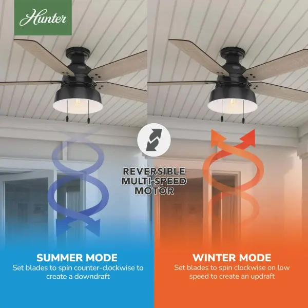 Mill Valley Outdoor Low Profile with Light 52 inch - Image 13