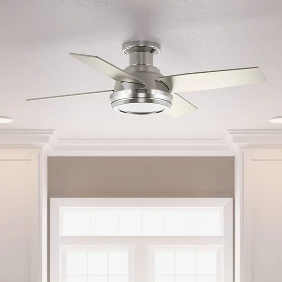 Dempsey 44" Low Profile Ceiling Fan with LED Light - Image 11
