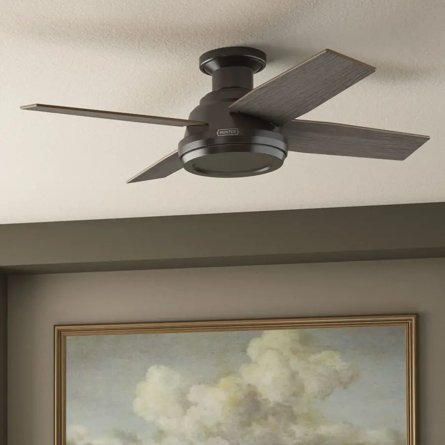 Dempsey 44" Low Profile Ceiling Fan with LED Light - Image 12